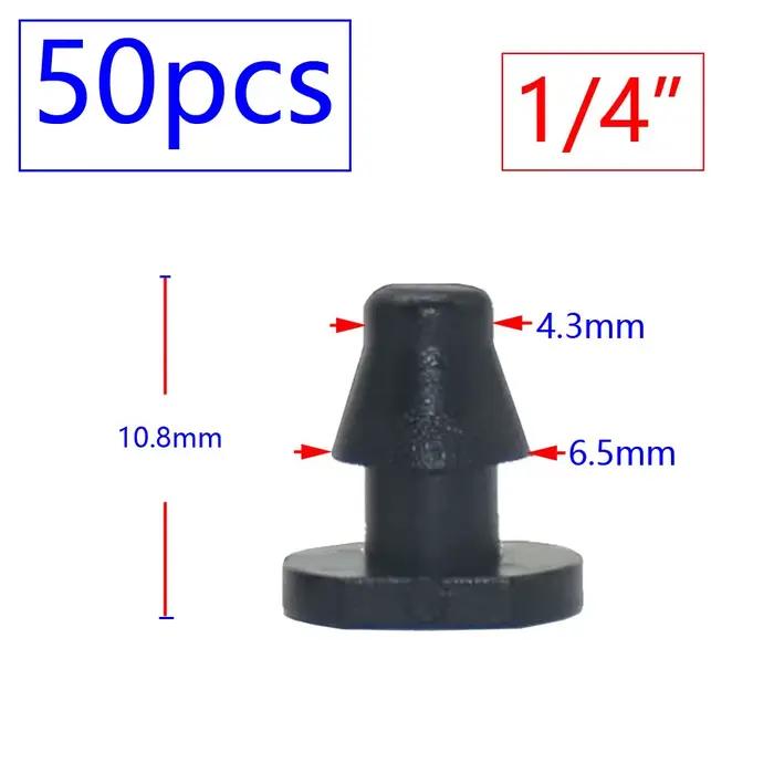 Connecteur d'eau pour tuyau d'arrosage, Irrigation goutte à goutte pour tuyaux de 1/4 et 1/8 pouces,