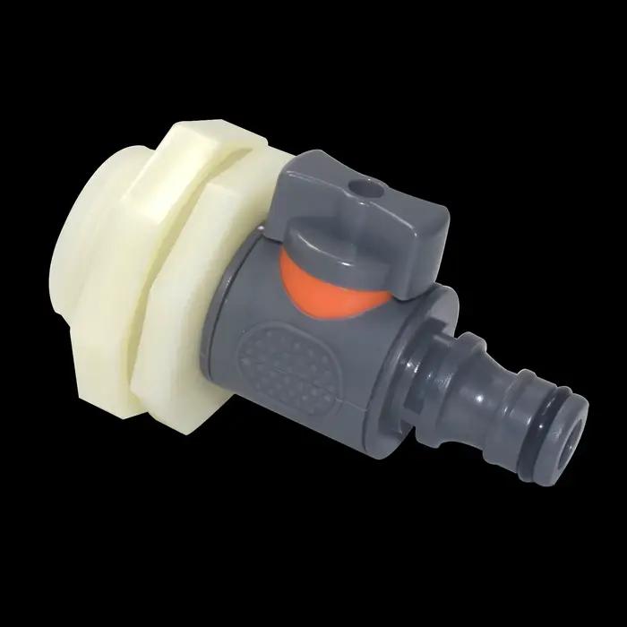 3/4 mâle femelle robinet connecteur rapide mamelon tuyau d'arrosage filetage robinet à tournant sphé