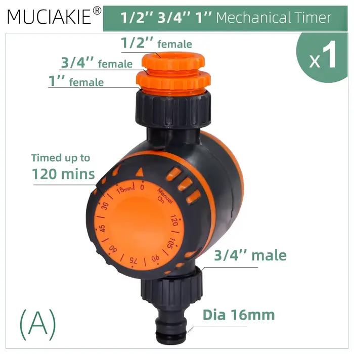Contrôleur d'irrigation d'arrosage automatique de jardin, minuterie d'eau mécanique intelligente pou