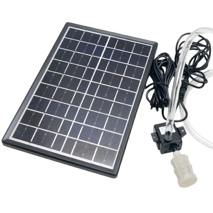 Pompe à eau solaire 12V, Circulation d'étang à poissons, Filtration d'oxygène, pompes Submersibles p