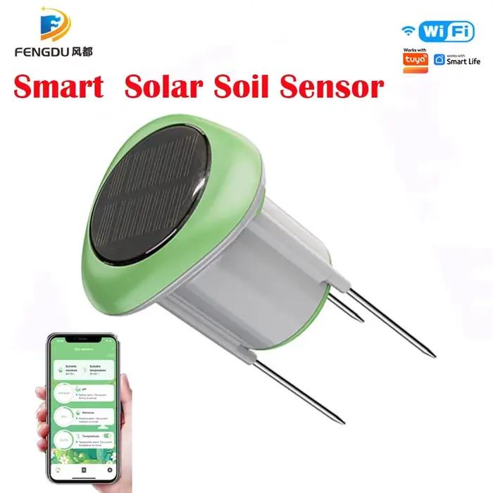 Tuya – capteur de sol intelligent WiFi, compteur de température et d'humidité pour plantation à éner