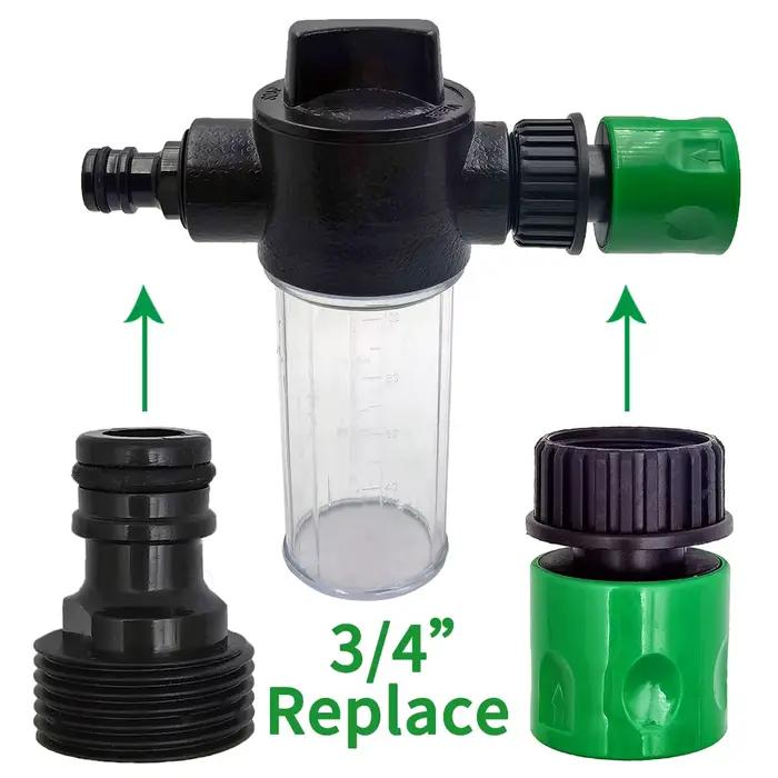 WUJIE-Adaptateur de Tuyau Fileté Mâle, Connecteur Rapide pour Tuyau de Jardin, Système d'Arrosage et