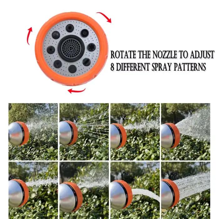 Nouveau pistolet à eau en mousse buse de tuyau lavage de voiture outils de nettoyage jardin pelouse 