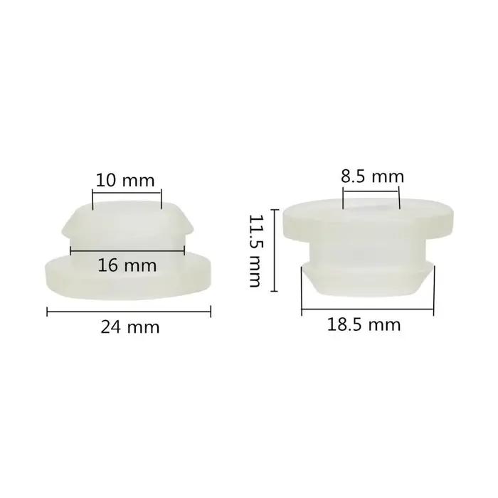 Joint d'étanchéité transparent pour robinet de jardin, anneau en caoutchouc, adaptateur de robinet, 
