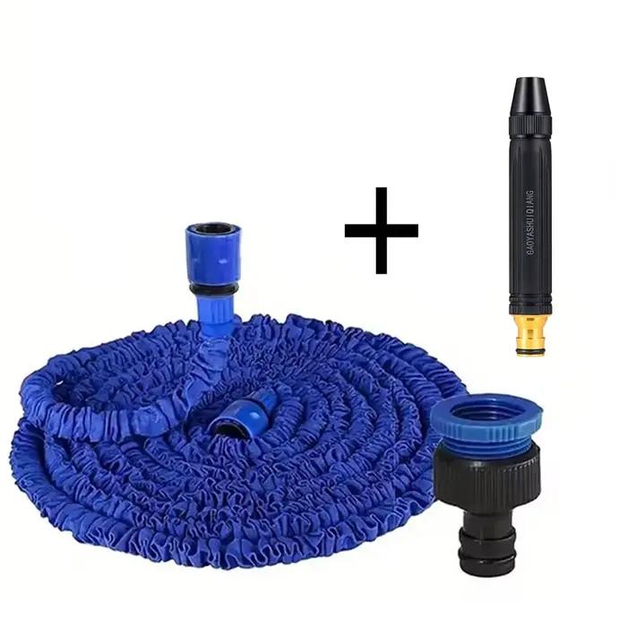 Tuyau magique extensible de 25 pieds à 200 pieds, tuyaux d'arrosage de jardin domestique, pistolet à