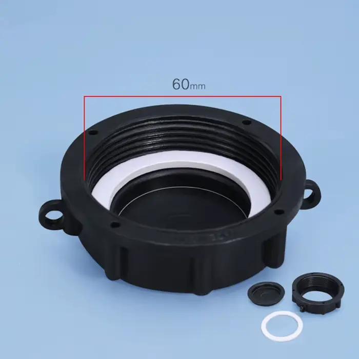 Couvre-vanne pour réservoir IBC épaissi, adaptateur de haute qualité pour réservoir d'eau de 1000L, 