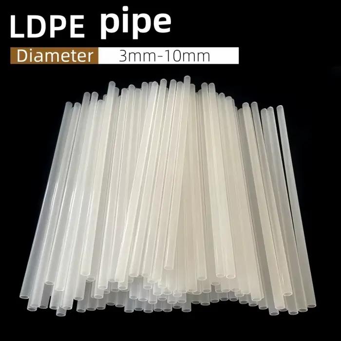Tuyau Ldpe, tuyau en plastique, tuyau de tête de pompe, tuyau transparent Pe, tuyau d'aspiration, tu
