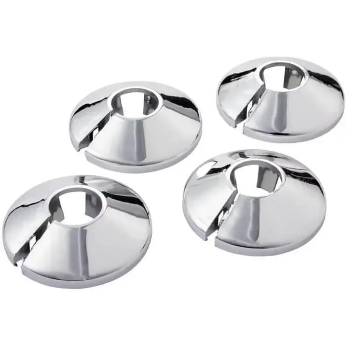 Colliers de tuyau de radiateur de 15mm, couvercle décoratif de sol, bouclier de radiateur, couvercle