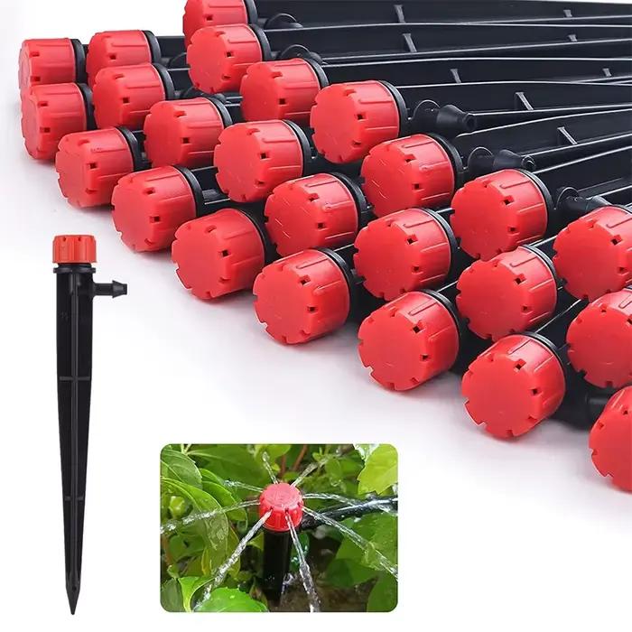 Ajustable à 360° °   Emetteurs goutte-à-goutte 1/4'' - Micro-irrigateurs pour l'arrosage des jardins