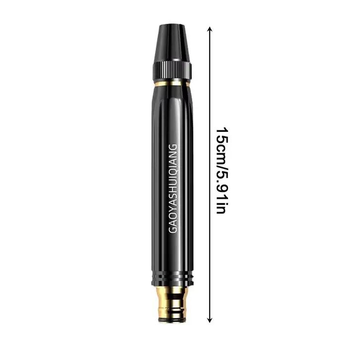 Pistolet d'arrosage haute pression robuste à motifs de pulvérisation réglables pour tuyau d'arrosage
