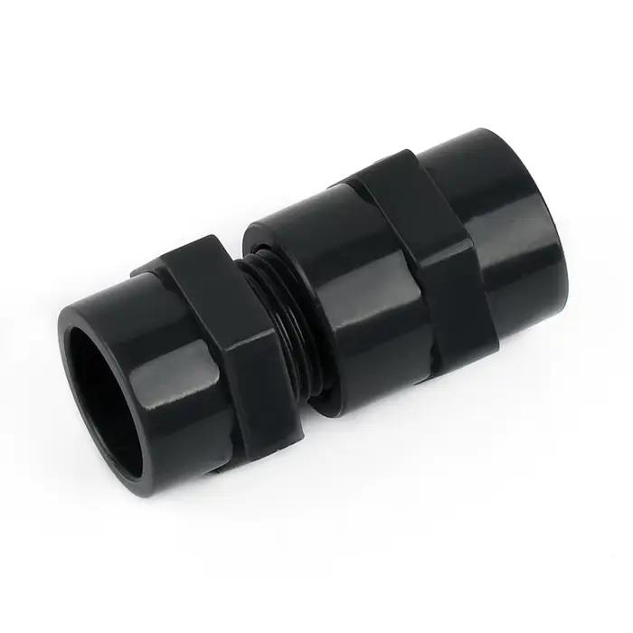Connecteurs de tuyaux d'eau d'irrigation de jardin, filetage femelle/mâle gris foncé, accessoire en 