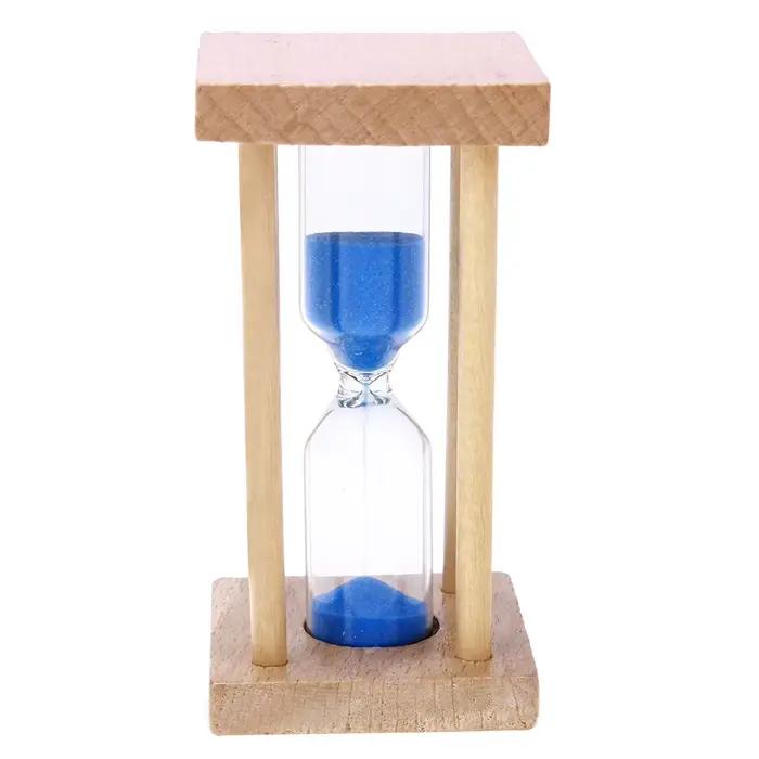 Minuterie de sable en bois de 5 Minutes, sablier en bois multifonction, minuterie décorative, horlog