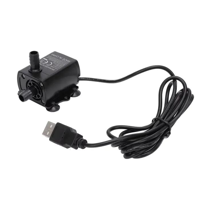 Petite pompe de fontaine Submersible 4.8W IP68, résistante à l'eau, fonction de réglage, ascenseur 3
