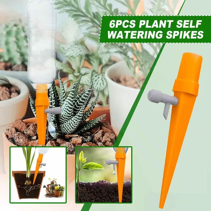 Goutteurs automatiques réglables pour jardin, 6 bouteilles, arroseurs auto-arrosants, dispositif d'i