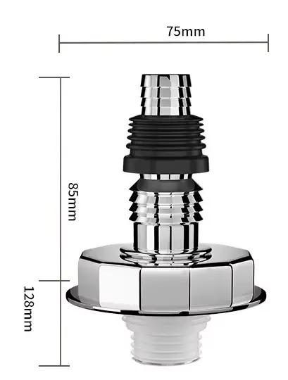 Joint de vidange de sol pour Machine à laver, connecteur de tuyau à Double usage, adaptateur de tuya