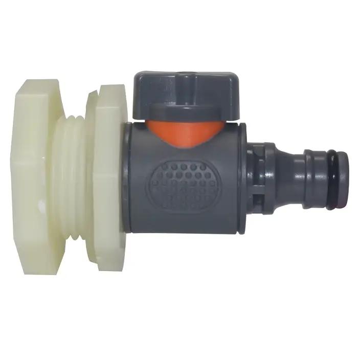 3/4 mâle femelle robinet connecteur rapide mamelon tuyau d'arrosage filetage robinet à tournant sphé