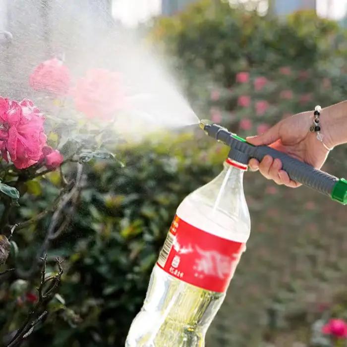 Pulvérisateur d'arrosage de jardinage, bouteille de boisson, haute pression, petite pression manuell