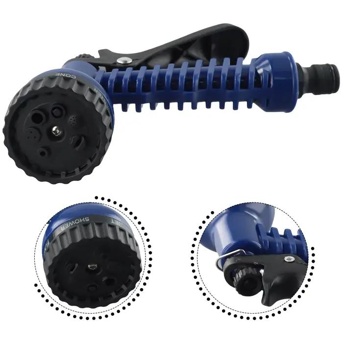 1x pistolet à eau haute pression tuyau d'arrosage arroseur jardin buse réglable tuyau pistolet d'arr
