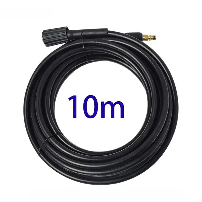 Tuyau de lavage à haute pression 6 ~ 10m, cordon de tuyau de nettoyage d'eau pour évier de nettoyeur