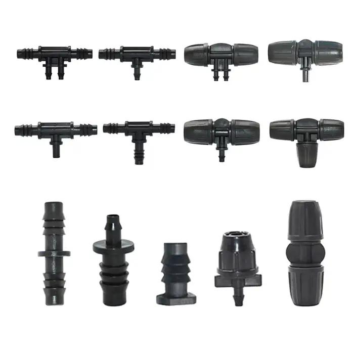 Connecteur de tuyau d'arrosage 3/8 "8mm, 8/11 à 4/7 3/5mm, réducteur de tuyau, séparateur d'eau, bou