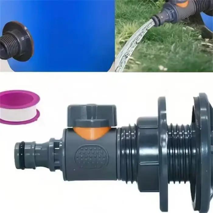Connecteur à filetage externe 1/2"3/4“-DN15/20, 3 pièces/ensemble |   Convient aux seaux d'irrigatio