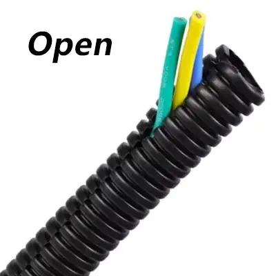 Tuyau ondulé PP AD 7.5mm ~ AD 34.5mm, câble de voiture, Tube d'isolation résistant à la chaleur, har
