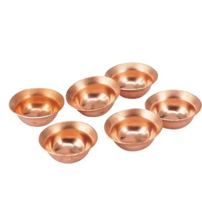 Bouchon d'extrémité évasé en cuivre, 6 pièces, 1/4 "3/8" 1/2 "5/8 "3/4" 7/8 ", bouchon de tuyau d'al