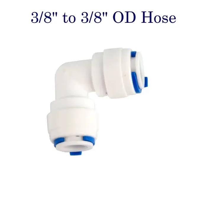 1/4 "3/8" OD eau connexion rapide pour système d'osmose inverse d'eau RO raccord de Tube d'eau ensem