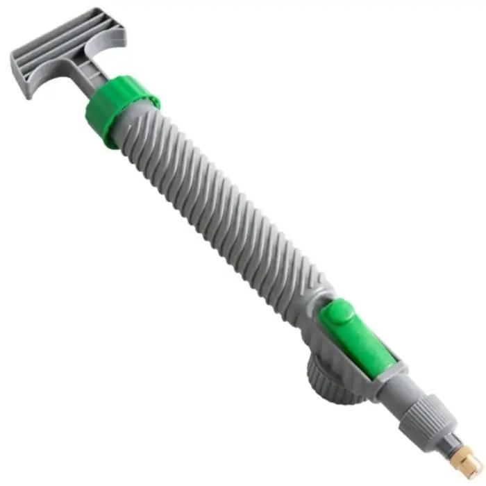 Pulvérisateur d'eau de jardin, 1 pulvérisateur manuel à pompe avec jet réglable, fixation pour boute
