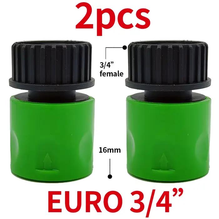 WUJIE-Adaptateur de Tuyau Fileté Mâle, Connecteur Rapide pour Tuyau de Jardin, Système d'Arrosage et