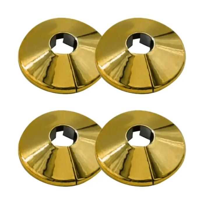 Couvercle de Tuyau Décoratif avec Valve d'Angle, Accessoires de Décoration pour la Maison, 15mm, 4 P
