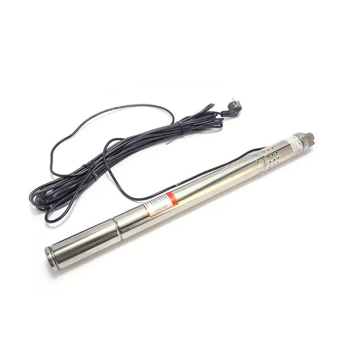 Pompe submersible pour puits de 50 mm de diamètre avec corps de pompe en acier inoxydable 304, pompe