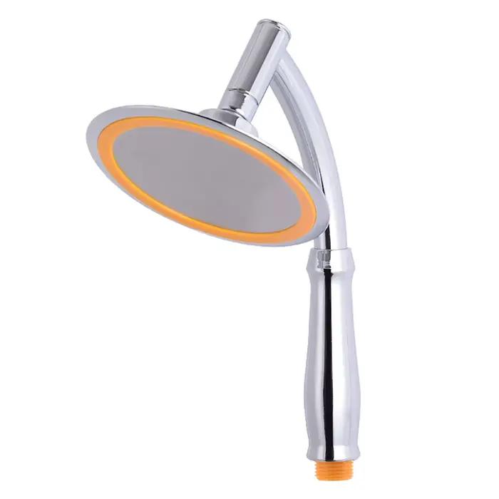 6 pouces haute pression 360 degrés Rotation grand rond grand pulvérisateur de pluie salle de bain po
