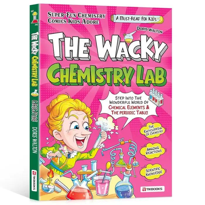 Ma première aventure en chimie : un guide de bande dessinée amusant pour les enfants, pour apprendre