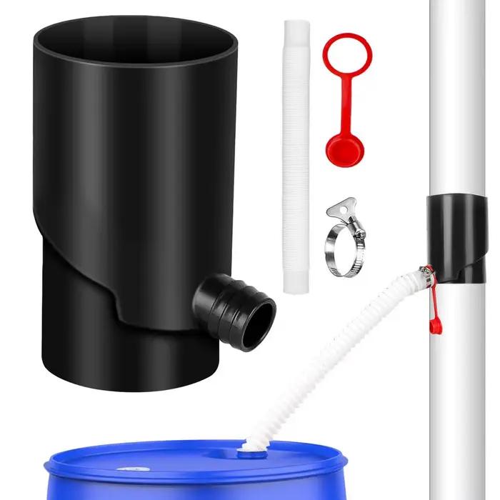 Kit de baril de pluie résistant aux intempéries, système de capture d'eau de pluie, barils de pluie 