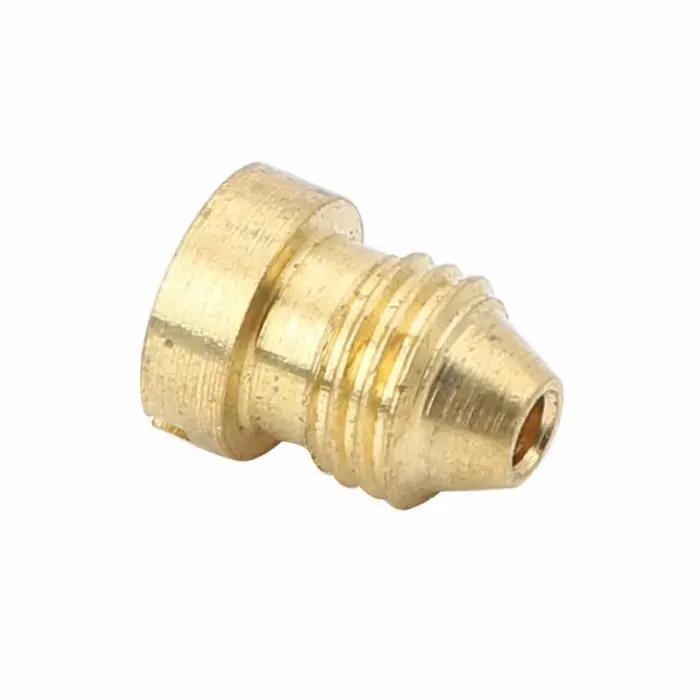 Embouts universels de buse d'orifice de mousse de neige en laiton, filetage de 1.0mm/1.1 Mm + fabric