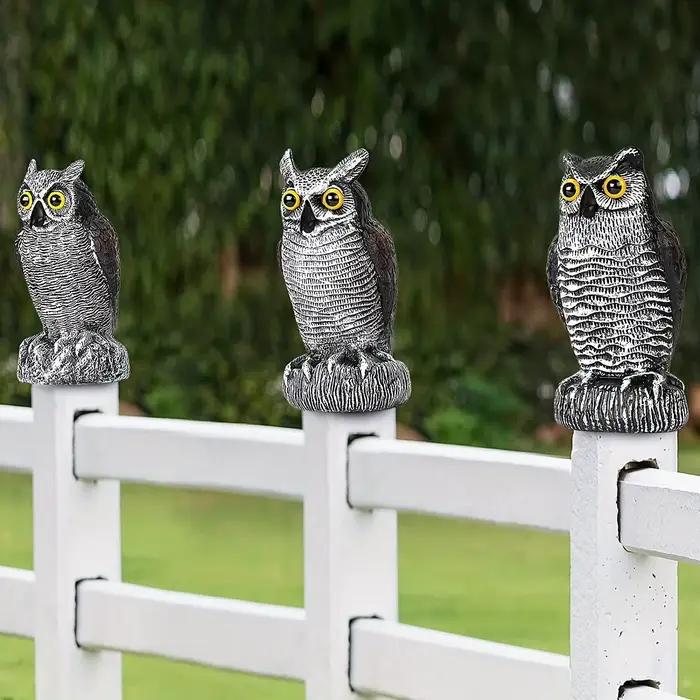 Épouvantail Répulsif pour Oiseaux, Jardin, Protection Extérieure, Lutte Antiparasitaire