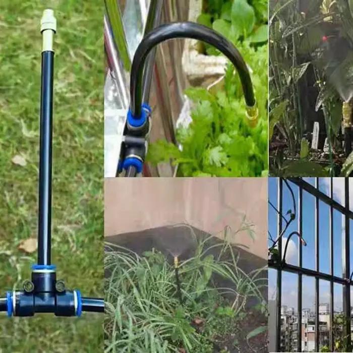 Système d'irrigation goutte à goutte RALCA-Garden 360 °   Réglable-50FT avec 15 buses, conception d'