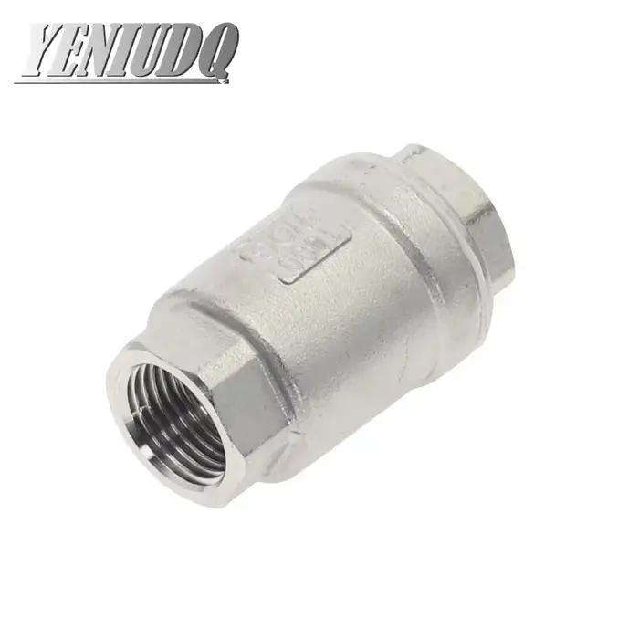 Clapet anti-retour vertical en acier inoxydable 304, pompe à eau H12, 1 à 1/2, 1 à 3/4, 1 pouce, tuy