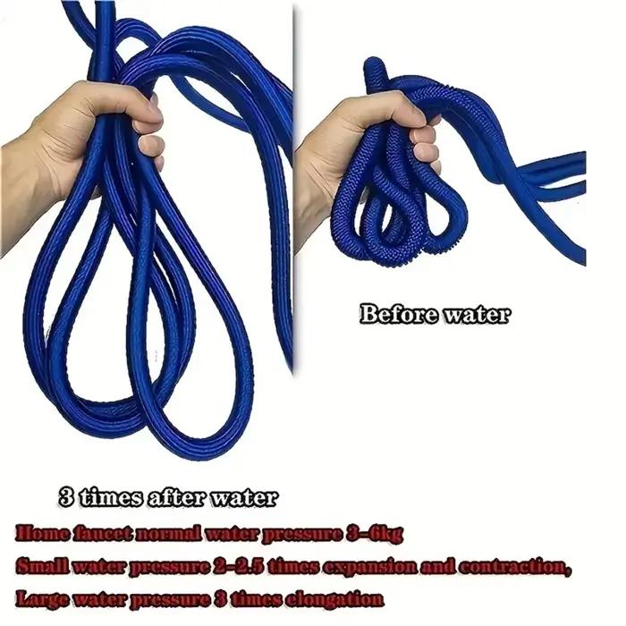 Tuyau d'arrosage magique, Flexible et extensible, moulinets de tuyau d'arrosage, tuyau de lavage de 