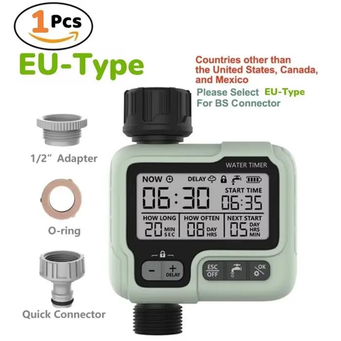 Programmateur d'arrosage automatique intelligent, contrôleur d'irrigation de jardin programmable, sy