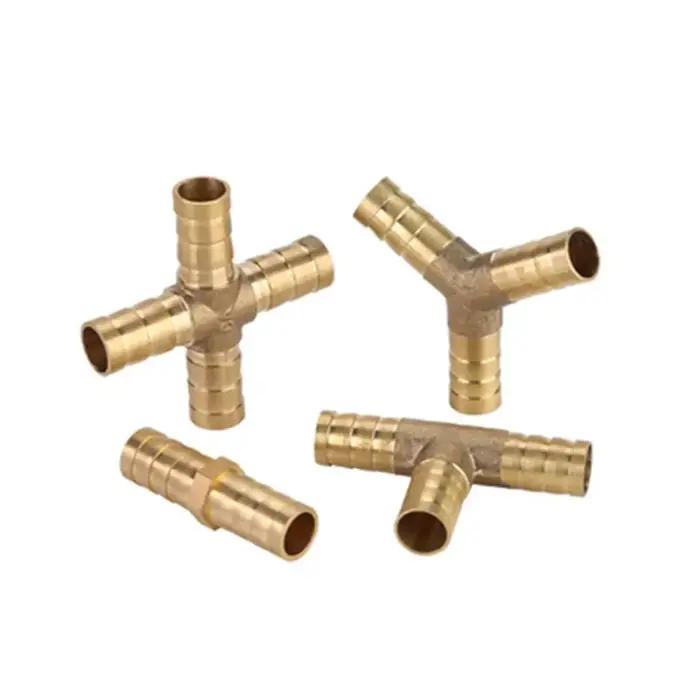 Joint en laiton pour tuyau de tour d'eau, raccords d'eau en cuivre de 4mm, 5mm, 6mm, 8mm, 10mm, 12mm