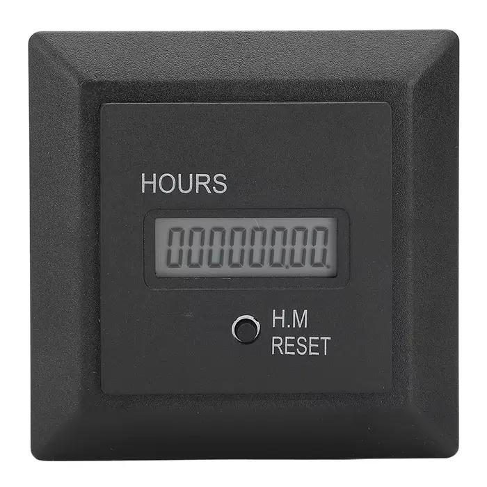 Compteur d'heures à affichage numérique, minuterie haute précision 50/60HZ universelle HM‑1R AC 100-