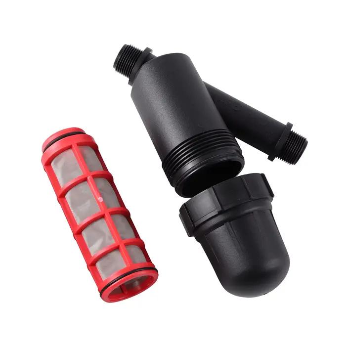 3/4 "1" tuyau d'arrosage filtre pulvérisateur filtre Tube connecteur 100-120 maille écran jardin Agr
