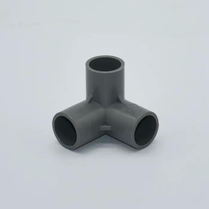 Connecteur en PVC 20/25/32mm, 3/4/5 voies tridimensionnelles DN15/20/25/40, raccords de tuyaux d'ali