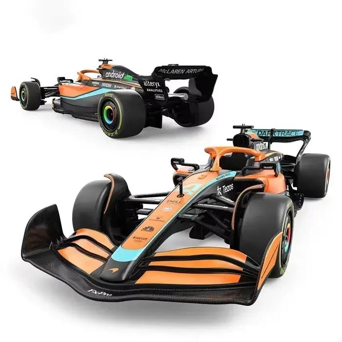 Modèle de voiture de course de Formule 1 McLaren MC L36 2022 à l'échelle 1:24, simulation statique e