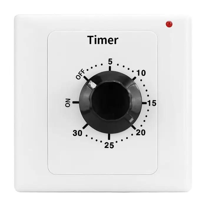 Minuterie numérique, interrupteur de commande, prise de compte à rebours, AC250V 15A, contrôleur de 
