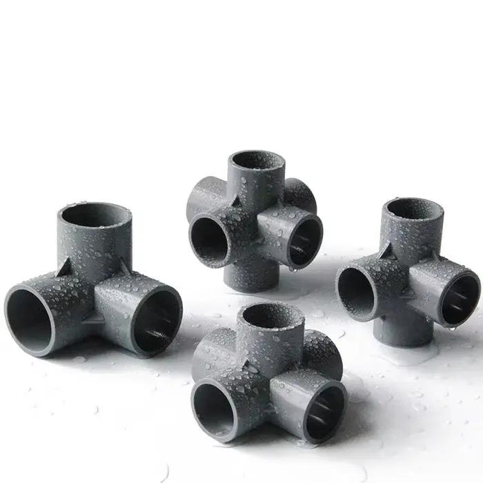 Raccords de tuyaux d'alimentation en eau, diamètre intérieur 20mm-40mm 3 voies/4 voies/5 voies Conne