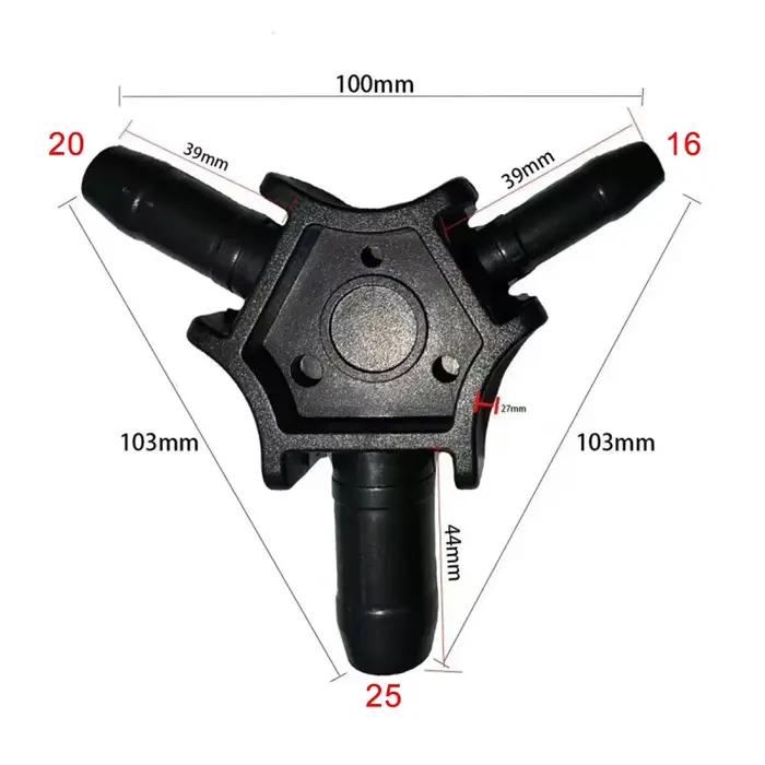 Outil de débavurage et d'étalonnage de tuyaux composites multicouches pour une utilisation avec PEX-
