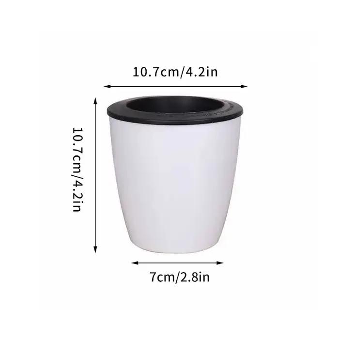 Pot auto-arrosant, pots à eau automatiques pour plantes, pot de fleurs de jardin, fournitures de jar